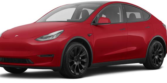 TESLA MODEL Y 2021 5YJYGDEE1MF233189 image